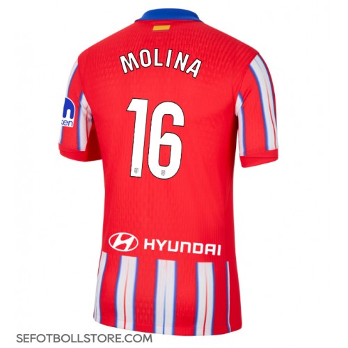 Atletico Madrid Nahuel Molina #16 Replika Hemmatröja 2024-25 Kortärmad